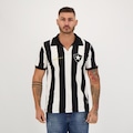 Camisa Futfantics Botafogo Retrô Nilton Santos 1962 - Masculina PRETO