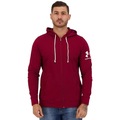 Jaqueta com Capuz Under Armour Rival Terry FZ HD - Masculina VINHO