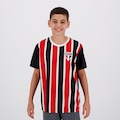 Camisa do São Paulo Futfanatics Change - Infantil PRETO