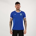 Camiseta Placar Brasil Brasão - Masculina AMARELO