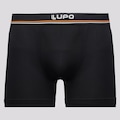 Cueca Boxer Lupo Microfibra Seamless - Adulto PRETO