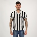 Camisa Futfanatics Atlético Mineiro Retrô 1982 N 10 - Masculina PRETO