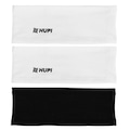 Kit de Testeira Headband HUPI Prime - 03 Unds BRANCO/PRETO