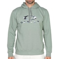 Blusão com Capuz Oakley Camo Hoodie - Masculino VERDE