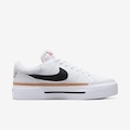 Tênis Nike Court Legacy Lift - Feminino BRANCO/PRETO