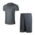Kit Camiseta Penalty X + Calção Penalty X - Infantil CINZA ESCURO