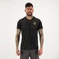 Camiseta do Botafogo Futfanatics Splash - Masculina PRETO