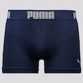 Cueca Boxer Puma Seamless Basic I AZUL ESCURO