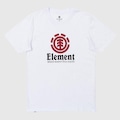 Camiseta Element Vertical Perennial - Masculina BRANCO