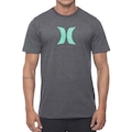 Camiseta Hurley Silk Icon - Masculina CINZA ESCURO