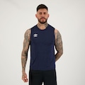 Camiseta Regata Umbro Blend - Masculina AZUL ESCURO