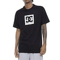 Camiseta DC Shoes Square Star - Masculina PRETO
