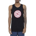Camiseta Regata DC Shoes Circle Star - Masculina PRETO
