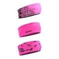 Kit de Testeira Headband HUPI Pink - 3 Unds ROSA