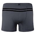 Cueca Boxer Hurley Seamless - Adulto CINZA ESCURO/PRETO