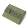 Carteira Apache Tática Slim Clip Invictus Porta Cartão VERDE ESCURO