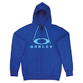 Blusão de Moletom com Capuz Oakley Bark Hoodie - Masculino AZUL