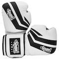 Luva de Boxe E Muay Thai Confy Spank - BRANCO/PRETO