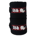 Bandagem Elástica Rhino Pro - 3 Metros PRETO/VERMELHO