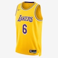 Camiseta Regata Los Angeles Lakers Nike Icon Edition 22/23 - Masculina AMARELO
