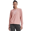 Blusão de Moletom Under Armour Rival Terry FZ - Feminina ROSA