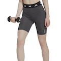 Shorts adidas Techfit Bike - Feminino CINZA