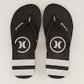 Chinelo Hurley Oceanside - Adulto PRETO