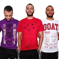 Kit Camisas Wunder Basket Comemorativa com 3 Unidades - Masculina VERMELHO