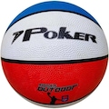 Bola de Basquete Poker Outdoor 7 BRANCO