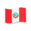 Jibbitz Crocs Bandeira Peru NAO SE APLICA