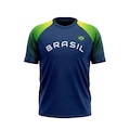 Camisa Brasil Braziline Amazon - Masculina AZUL/VERDE