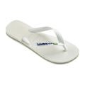 Chinelo Havaianas Brasil Logo - Adulto BRANCO