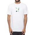 Camiseta Hurley Liquid Oversize - Masculina BRANCO
