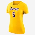 Camiseta Nike Los Angeles Lakers Next Nature - Feminina AMARELO