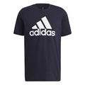 Camiseta adidas Essentials Big Logo - Masculina AZUL ESC/BRANCO