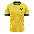 Camiseta do Brasil Braziline Jatobá - Masculina AMARELO