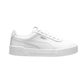 Tênis Puma Carina Lux L BDP - Feminino BRANCO/PRATA