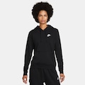 Blusão com Capuz Nike Sportswear Club Fleece - Feminino PRETO