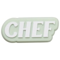Jibbitz Crocs Chef BRANCO
