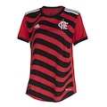 Camisa do Flamengo III 22/23 Torcedor adidas - Infantil VERMELHO/PRETO