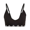 Top Fitness adidas Purebare - Feminino PRETO/BRANCO