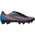 Chuteira de Campo Topper Strike Iv - Adulto PRETO/CORAL
