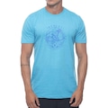 Camiseta Hurley Silk Wave - Masculina AZUL