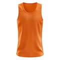 Camiseta Regata Térmica Whats Wear Dry Fit com Proteção Solar UV - Masculina LARANJA