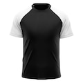Camiseta Whats Wear Raglan Dry Fit com Proteção Solar UV - Masculina BRANCO