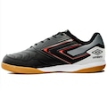 Chuteira Futsal Umbro Pro 5 Bump Club - Adulto PRETO/PRATA