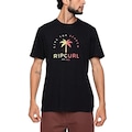 Camiseta Rip Curl Search Tree SM23 - Masculina PRETO