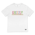 Camiseta Grizzly Light It Up - Masculina BRANCO