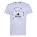 Camiseta adidas Community Line BJJ - Masculina BRANCO