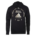 Blusão de Moletom com Capuz adidas Community Line BJJ - Masculino PRETO